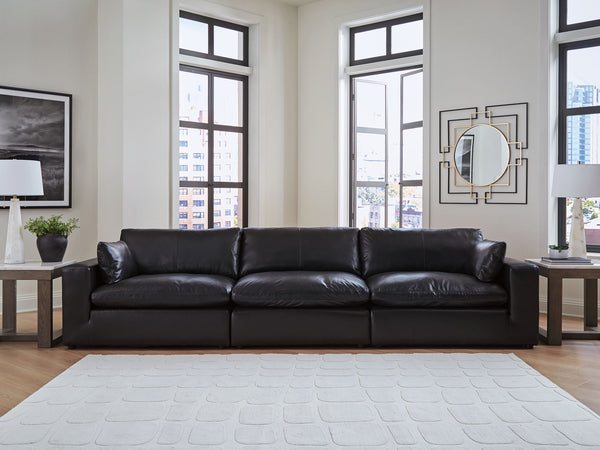 Emilia - Sectional #black #3pc.sectionalsofa