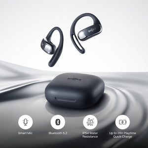 Shokz - OpenFit Air Open-Ear True Wireless Earbuds - Black