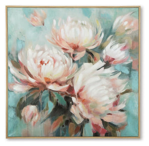 Parryville - Arte de pared - Aguamarina / Rosa