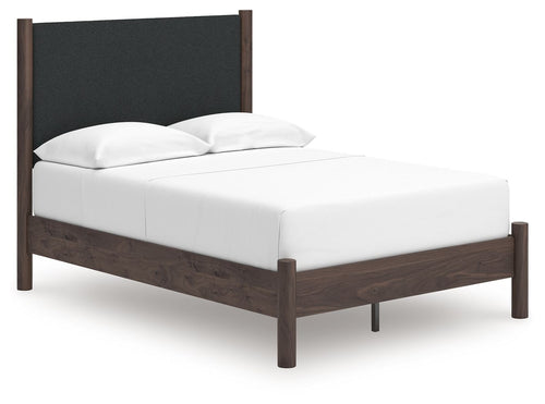 Pamytta - Upholstered Panel Platform Bed #full