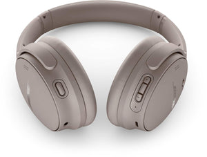 Bose - QuietComfort Wireless Noise Cancelling Over-the-Ear Bluetooth Headphones - Sandstone