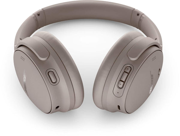 Bose - QuietComfort Wireless Noise Cancelling Over-the-Ear Bluetooth Headphones - Sandstone