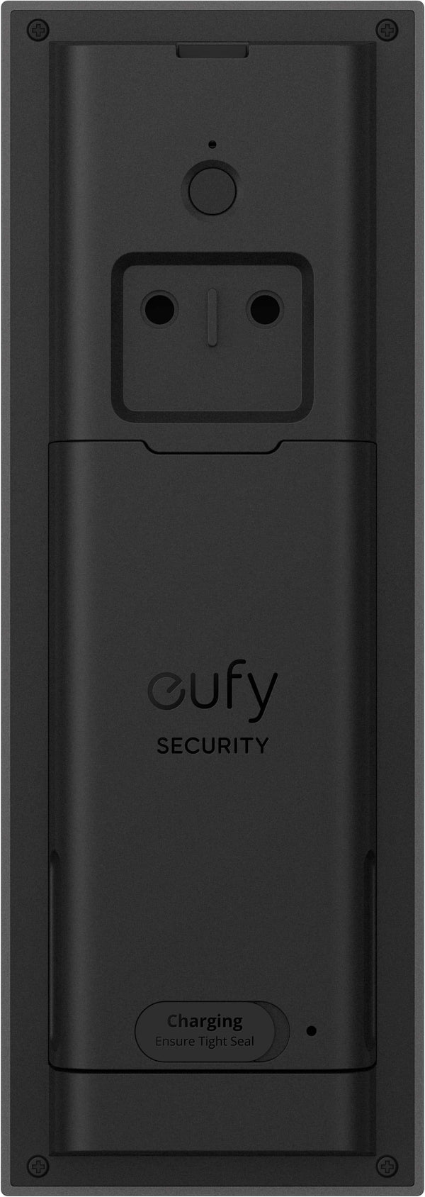 eufy - Smart Wi-Fi C31 2K Wired and Battery Operated Video Doorbell with 32GB MicroSD Card - Black