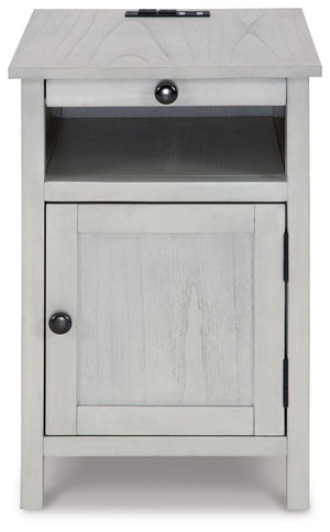 Treytown - Chair Side End Table #beige