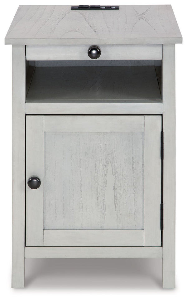 Treytown - Chair Side End Table #beige
