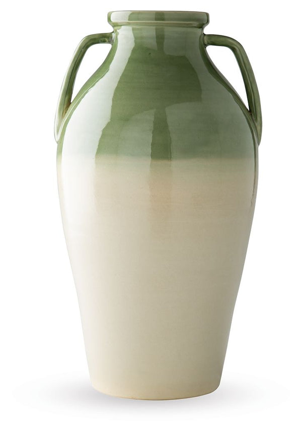 Andorbury - Florero - Verde / Beige