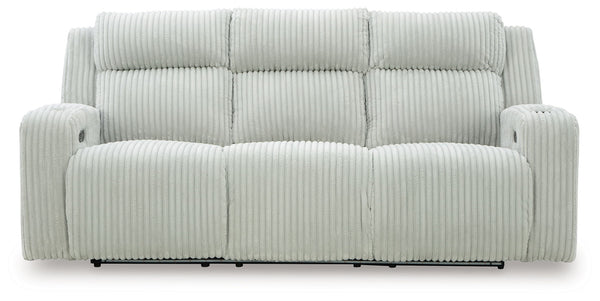 Forest Lake - Power Reclining Sofa With Adj Headrest #lightgray
