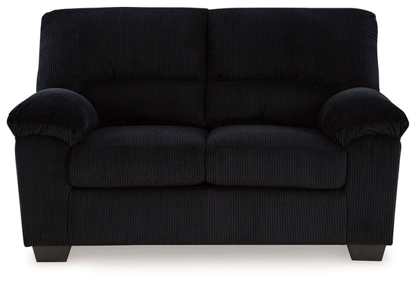 SimpleJoy - Loveseat #black
