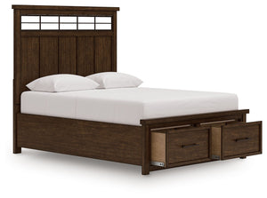 Taffenbrook - Panel Storage Bed #queen
