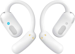Soundcore - by Anker AeroFit 2 A.I. Assistant Open-Ear Bluetooth Headphones with Real-Time Translation and Adjustable Ear Hooks - Pearl White
