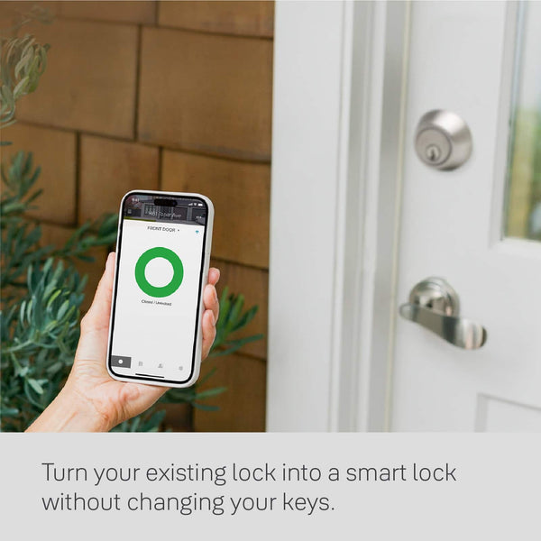 Yale - Smart Lock Conversion Kit – Works with Existing Deadbolt & Keys | Wi-Fi Access - Black