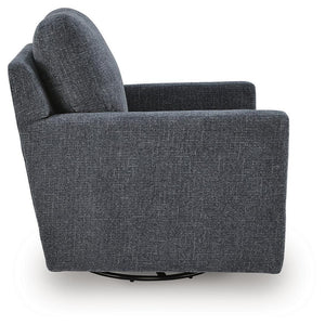 Dishford - Swivel Accent Chair #darkgray