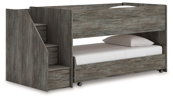 Frandern - Litera elevada doble sobre doble - Gris