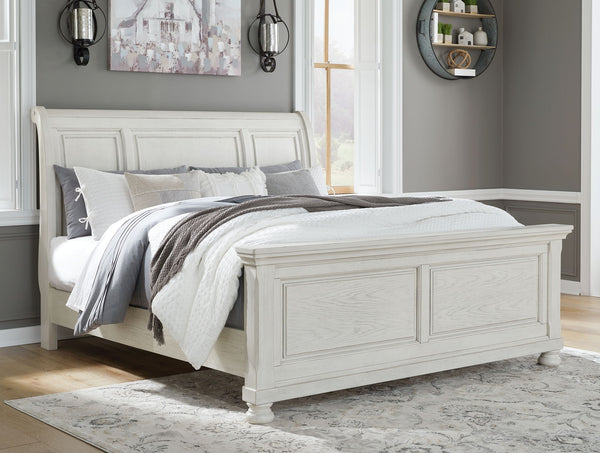 Robbinsdale - Sleigh Bed #king|queen #none