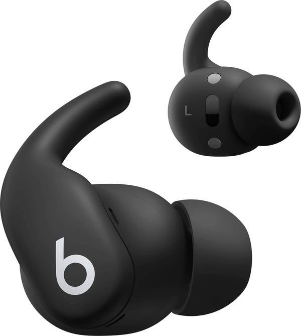 Beats - Powerbeats Fit True Wireless Active Noise Canceling Earbuds - Jet Black