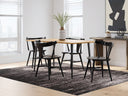 Gretlynn - Dining Room Set #5pc.table,4chairs