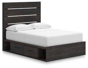 Hollivern - Panel Storage Bed #full