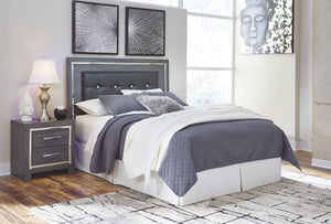 Lodanna - Upholstered Panel Bed #queen