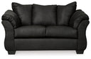 Darcy - Stationary Loveseat #black