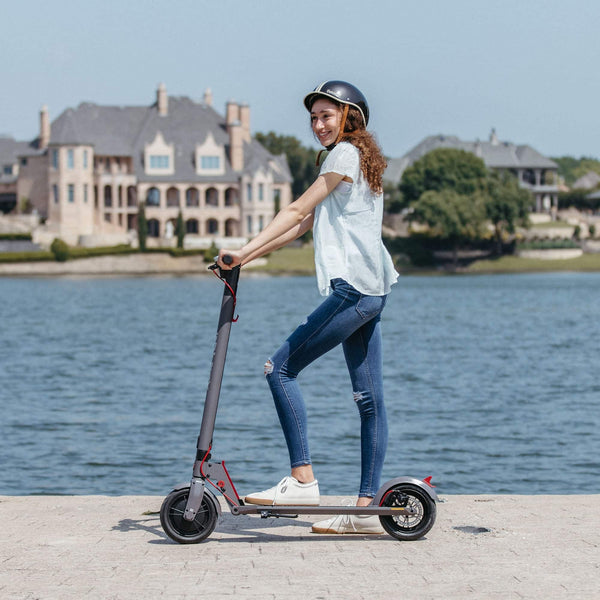 GoTrax - XR ADVANCE Lightweight Electric Scooter w/14mi Max Operating Range & 15.5mph Max Speed - Black