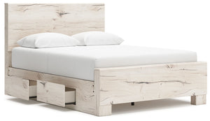 Lawroy - Panel Bed With Storage #queen #underbedstorage
