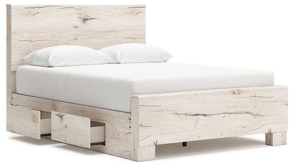 Lawroy - Panel Bed With Storage #queen #underbedstorage
