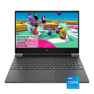 HP - Victus 15.6" 144Hz Full HD Gaming Laptop - Intel Core i5 13420H 2023 - 8GB Memory - NVIDIA GeForce RTX 3050 - 512GB SSD - Mica Silver