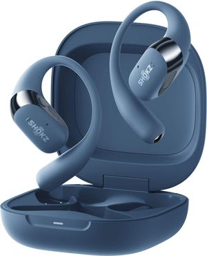 Shokz - OpenFit 2+ Open-Ear True Wireless Bluetooth Earbuds - Stone Blue