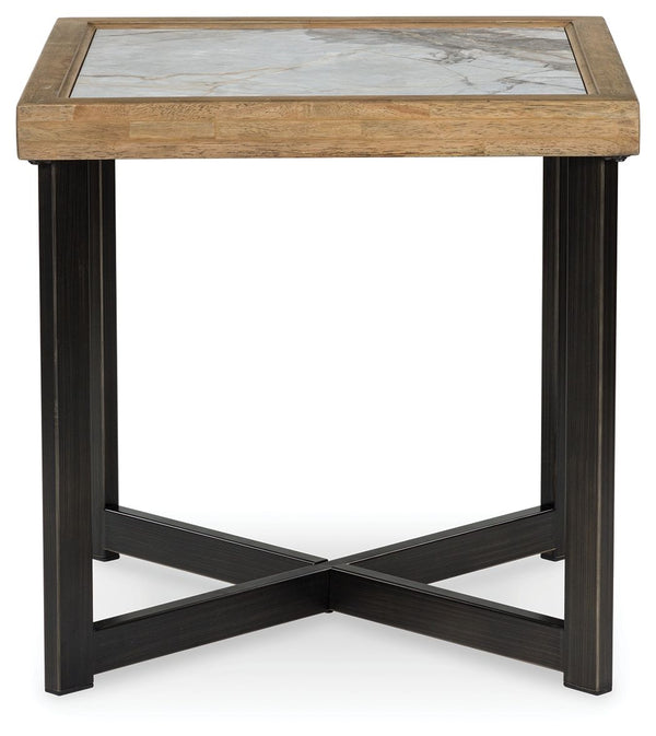 Montia - Square End Table - Multi