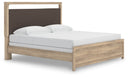 Kinlanni - Upholstered Panel Bed #king