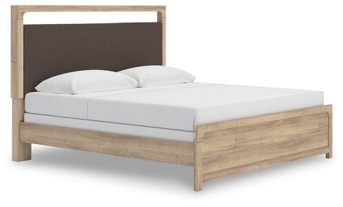 Kinlanni - Upholstered Panel Bed #king