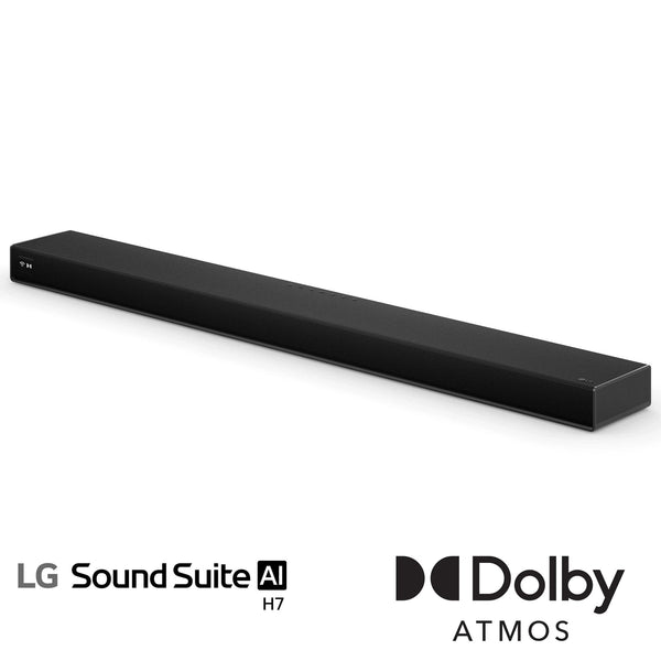 LG - Sound Suite H7 Soundbar with Dolby Atmos FlexConnect - Black