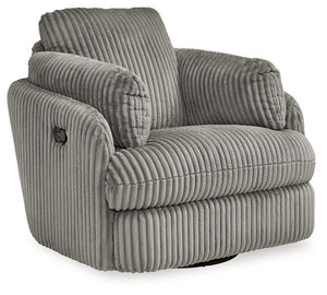 Tie-breaker - Swivel Glider Recliner #darkgray
