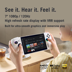ROG Xbox Ally 7" FHD 120Hz Gaming Handheld, 3-Month Xbox Game Pass Premium, AMD Ryzen Z2 A, 16GB RAM, 512GB SSD