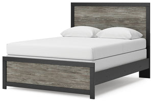 Broachmyn - Panel Bed #black #queen