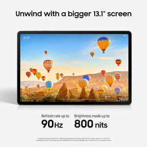 Samsung - Galaxy Tab S10 FE+ - 13.1" 256GB - Wi-Fi - with S-Pen - Gray