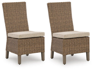 Laguna Heights - Silla auxiliar con cojín (juego de 2) - Beige