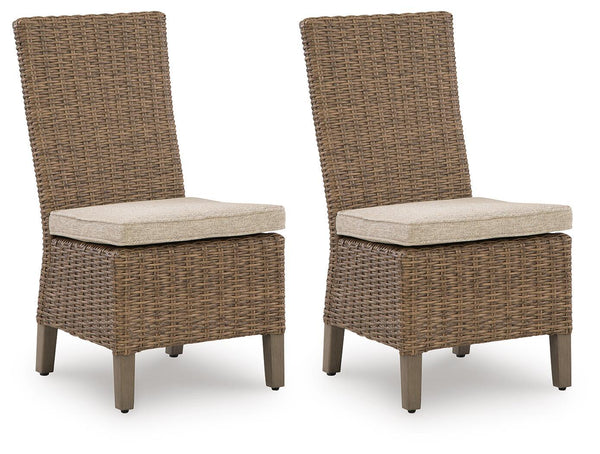 Laguna Heights - Silla auxiliar con cojín (juego de 2) - Beige