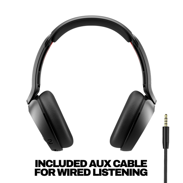 Skullcandy - Icon 180 On-Ear Wireless Bluetooth Headphones - Black
