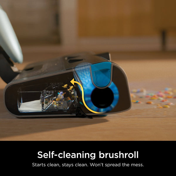 Shark - HydroDuo with Dirt-Reveal Technology, Cordless wet & dry hard floor cleaner picks up, mops, & scrubs - Stone Metallic