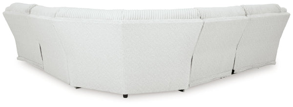 Top Tier - 5 Piece Reclining Sectional #lightgray