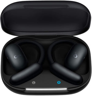 Soundcore - by Anker AeroFit 2 Open-Ear Headphones with Adjustable Ear Hooks - Black