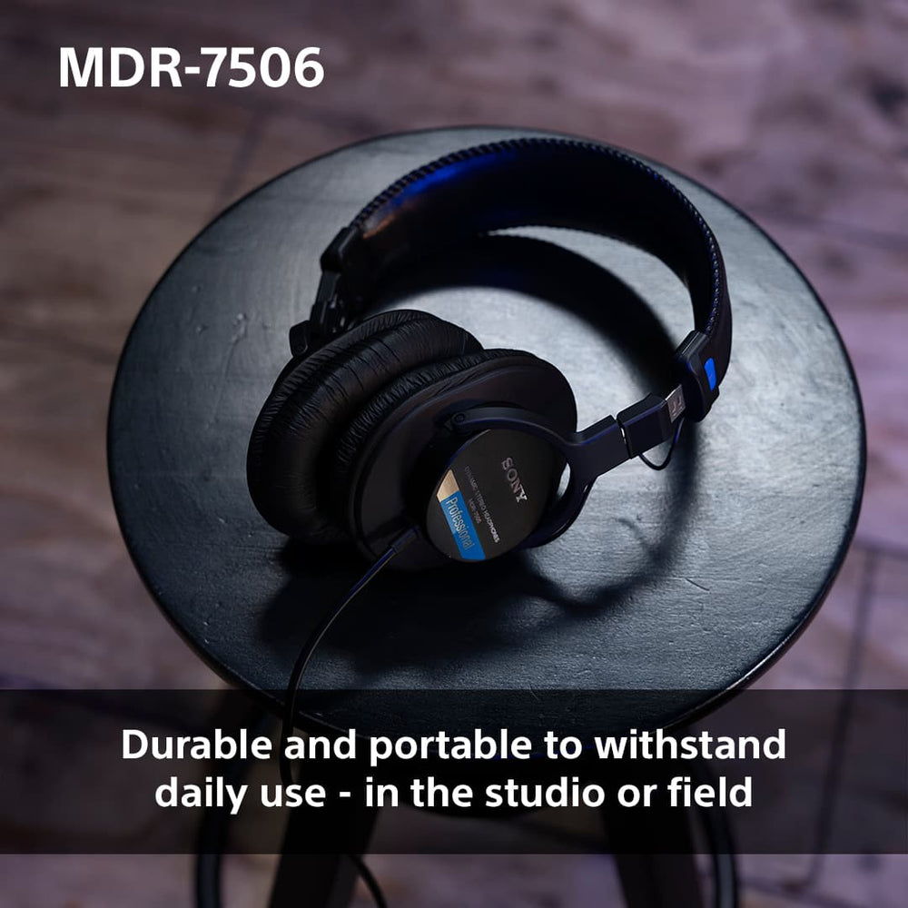 Sony - Professional Studio Headphones - Black