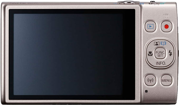 Canon - PowerShot ELPH 360 HS A Full HD Video 20.2-Megapixel Digital Camera - Silver