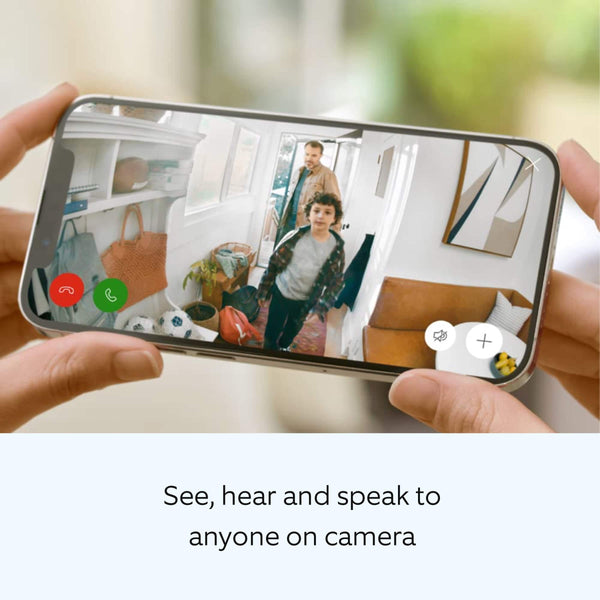 Ring - Indoor Plug-In 1080p Security Camera (2nd - Generation) with Privacy cover - Black