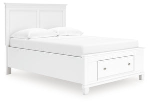 Fortman - Panel Bed #full #1drawer
