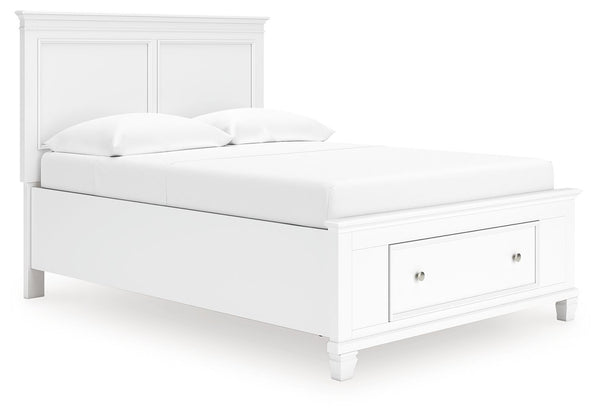 Fortman - Panel Bed #full #1drawer