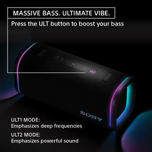 Sony - ULT FIELD 5 Wireless Speaker - Black
