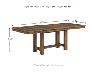 Moriville - Rectangular Dining Table Set #8pc.table,6chairs,server