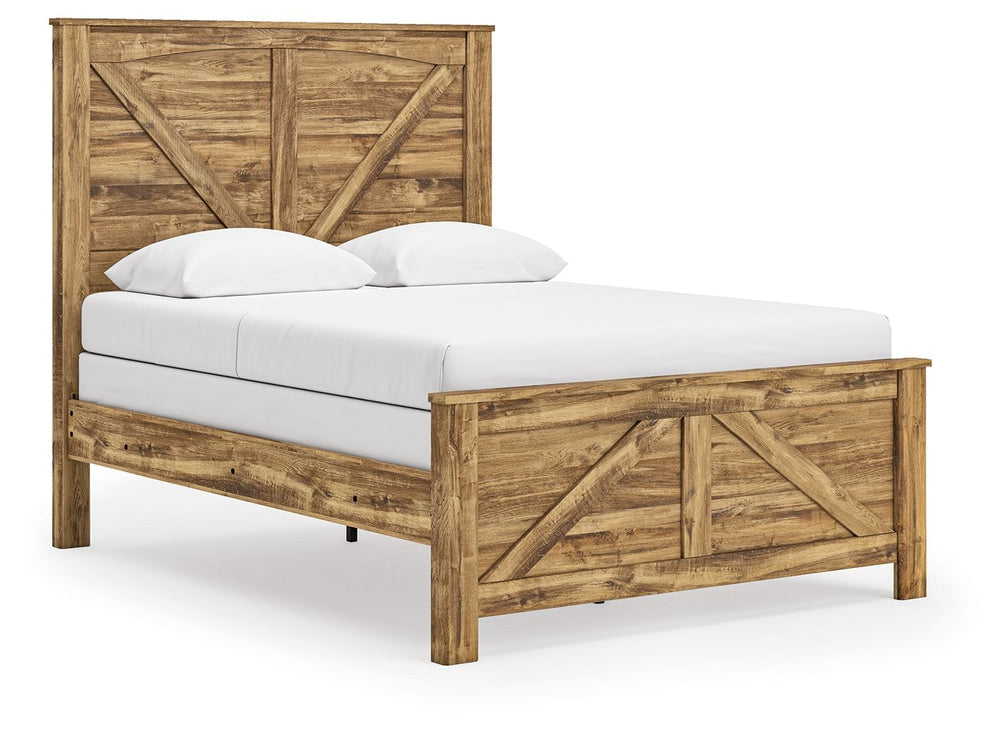 Maystonna - Crossbuck Panel Bed #queen